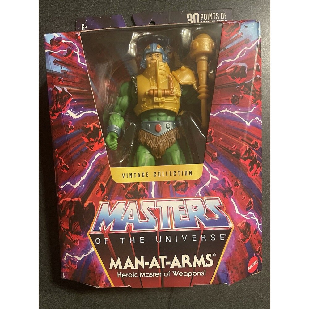 MOTU Masters of The Universe Masterverse Vintage Collection MAN-AT-ARMS New